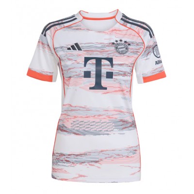 Fotballdrakt Dame Bayern Munich Jamal Musiala #10 Bortedrakt 2025-26 Kortermet Fotballdrakt Dame Bayern Munich Jamal Musiala #10 Bortedrakt 2025-26 Kortermet